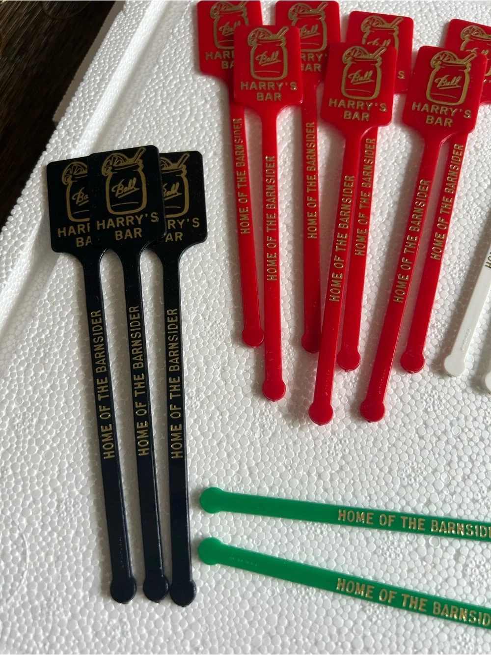 23 -Vintage Harry's Bar Drink Stirrer Picks - Party, swizzlesticks, bartending